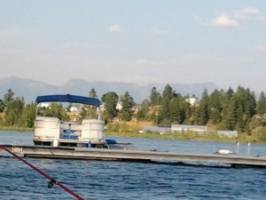 Boating Flathead Lake